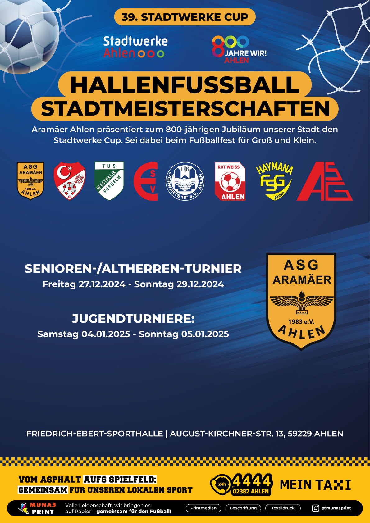 Hallenfußball-Stadtmeisterschaften